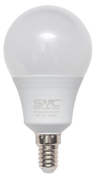 Лампочка SVC G45-7W-E14-6500K