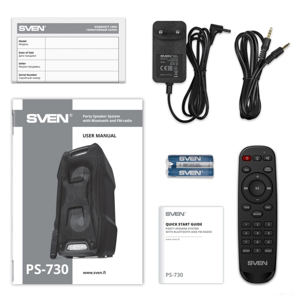 Колонка портативная Sven PS-730, SV-021689