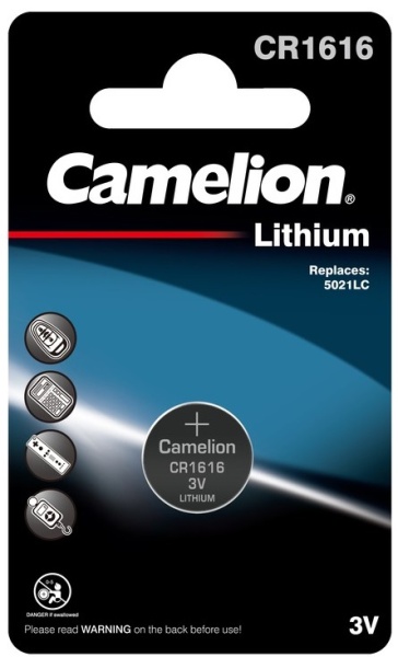 Батарейка CAMELION Lithium CR1616-BP1