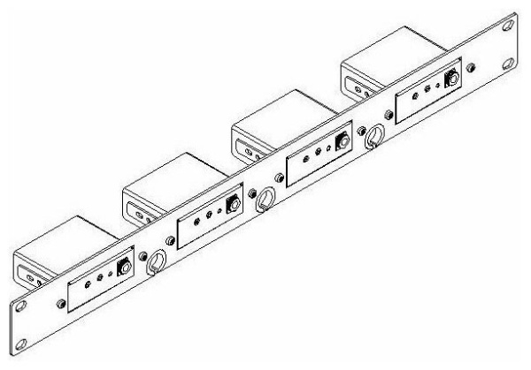 Рэковое крепление Kramer RK-4PT 1U