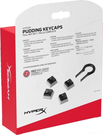 Дополнительные сменные клавиши HyperX HKCPXA-BK-RU/G 4P5P4AX