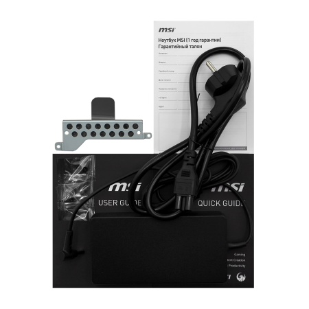 Ноутбук MSI Thin 15 B13UC-2805XKZ (Core i5 13420H/512GB SSD/16GB/RTX 3050 4GB/15.6" FHD 144Hz/DOS), 9S7-16R831-2805