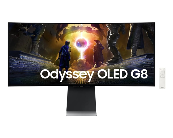 Монитор 34" Samsung Odyssey OLED G8 Ultra, LS34DG852SIXCI