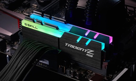 Оперативная память DDR4 2666/16Gb (2x8GB) G.Skill Trident Z RGB, F4-2666C18D-16GTZR