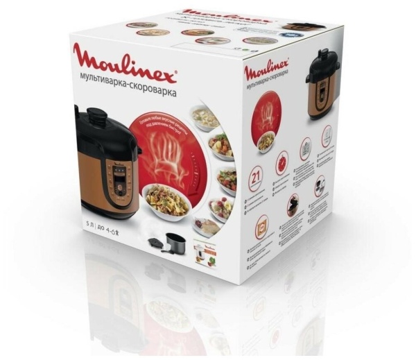 Мультиварка Moulinex CE5A0F32, Bronze