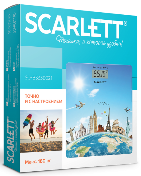 Напольные весы Scarlett SC-BS33E021