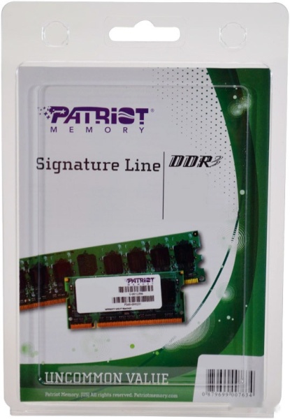 Оперативная память для ноутбука DDR3 1333/4Gb Patriot, PSD34G13332S Оперативная память для ноутбука DDR3 1333/4Gb Patriot, PSD34G13332S