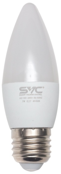 Лампочка SVC LED C35-7W-E27-6500K