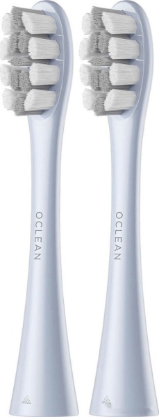 Насадка для зубной электрощетки Oclean Professional Clean Brush Head (2-pcs), P1C9 Silver
