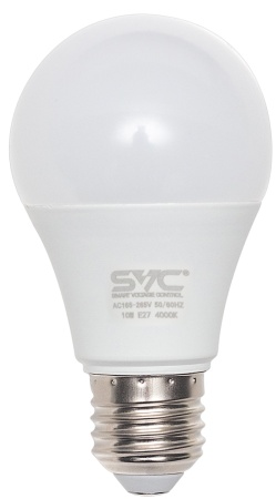 Лампочка SVC LED A60-10W-E27-4000K