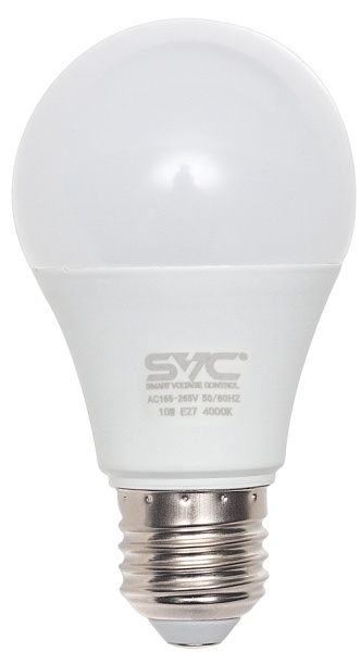 Лампочка SVC LED A60-10W-E27-4000K
