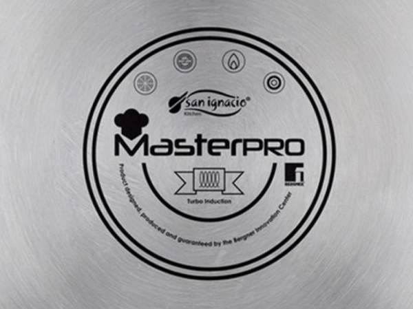 Кастрюля Bergner Masterpro Foodies MP BGMP-1503-BK