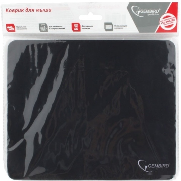 Коврик Gembird MP-BLACK