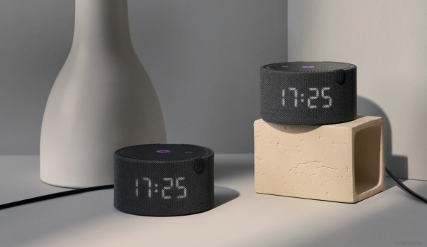 Умная колонка Яндекс Станция Мини с часами Черный оникс, YNDX-00020K