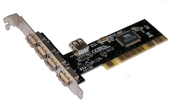 Контроллер PCI > USB 2.0 4+1 порт, VIA VT6212L Контроллер PCI > USB 2.0 4+1 порт, VIA VT6212L