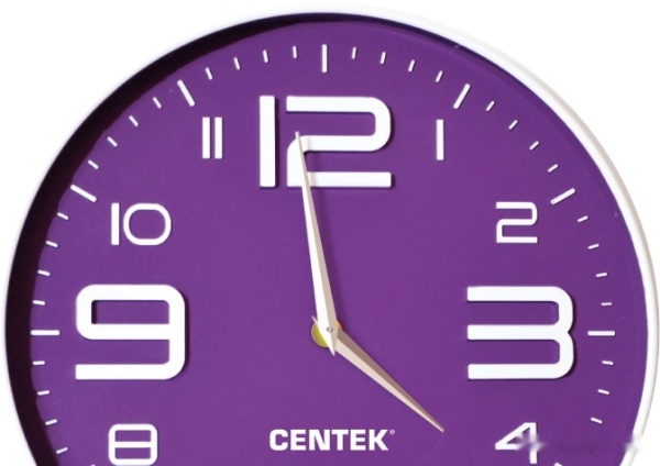 Настенные часы CENTEK СТ-7101 Purple