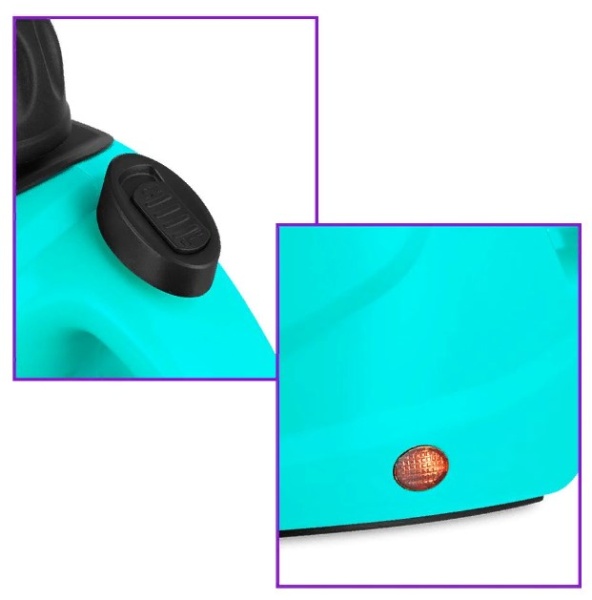 Пароочиститель Kitfort КТ-9138-2 Black/Green