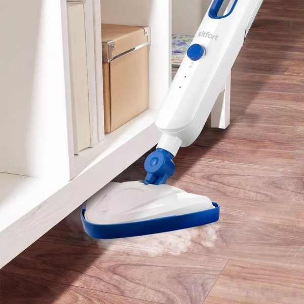 Паровая швабра Kitfort KT-1048-3 Blue