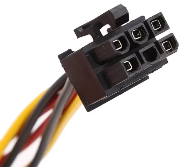 Адаптер для питания видеокарты Molex - VGA 6-pin