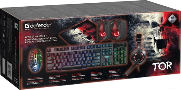 Комплект игровой Defender Tor MHP-127