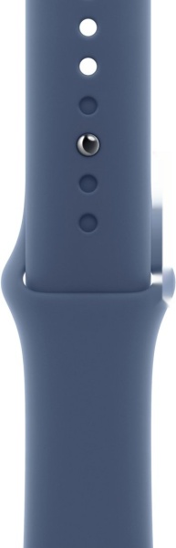 Смарт часы Apple Watch Series 10 GPS 42mm Silver Aluminium Case with Denim Sport Band - S/M, A2997 MWWA3QI/A