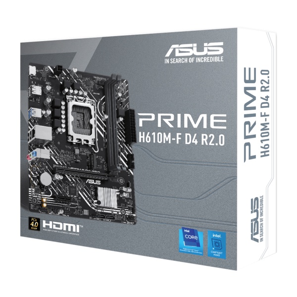 Материнская плата ASUS PRIME H610M-F D4