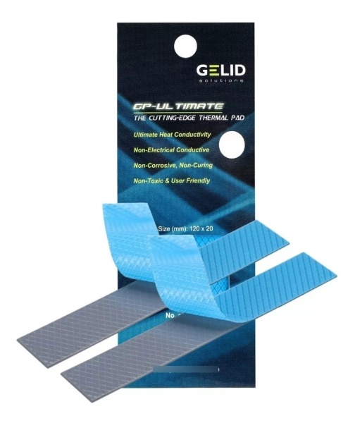 Термопрокладка GELID Solutions GP-ULTIMATE TP-VP04-R-A, 120x20х0.5mm