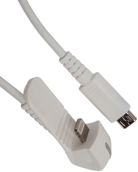 Противокражный кабель EAGLE A6150DW Lightning - MicroUSB