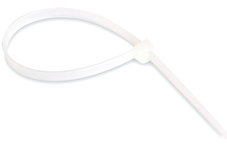 Хомут нейлоновый Deluxe 3.6*200 мм белый (100 штук в упаковке)