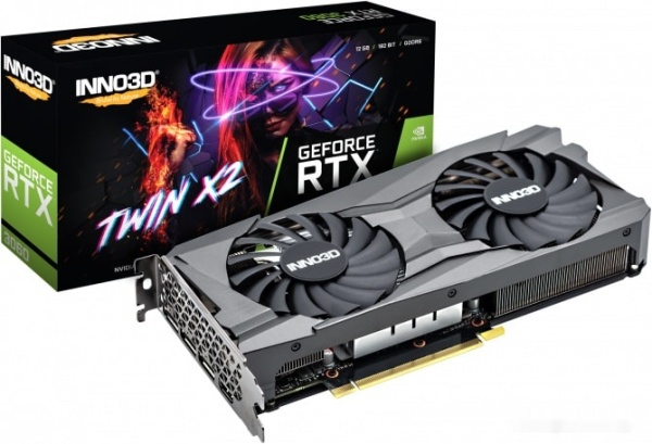 Видеокарта Inno3D RTX3060 Twin X2, N30602-12D6-119032AH