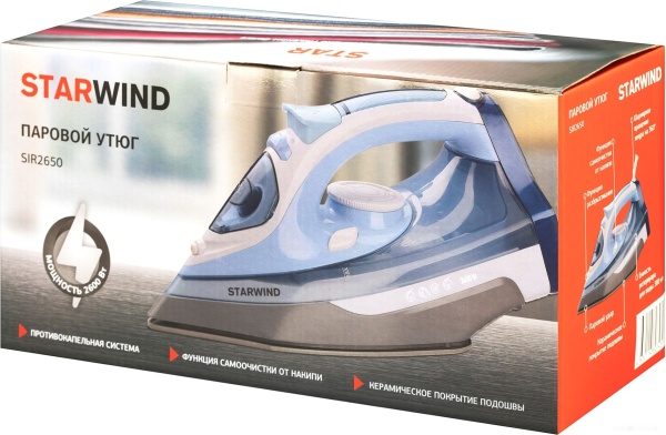 Утюг StarWind SIR2650 White/Blue