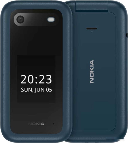 Мобильный телефон NOKIA 2660 TA-1469 DS Blue, 1GF011PPG1A02 Мобильный телефон NOKIA 2660 TA-1469 DS Blue, 1GF011PPG1A02