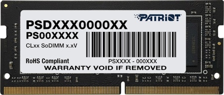 Оперативная память для ноутбука DDR4 3200/8Gb Patriot, PSD48G320081S