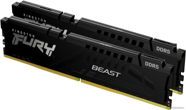 Оперативная память DDR5 6000/32Gb (2x16GB) Kingston Fury Beast, KF560C36BBE2K2-32