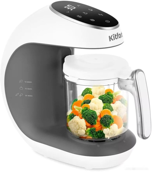 Блендер-пароварка Kitfort KT-2322-1 White