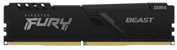 Оперативная память DDR4 3200/8Gb Kingston FURY Beast, KF432C16BB/8
