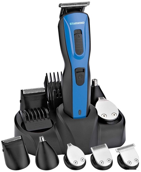 Машинка для стрижки волос StarWind SHC4379 Black/Blue