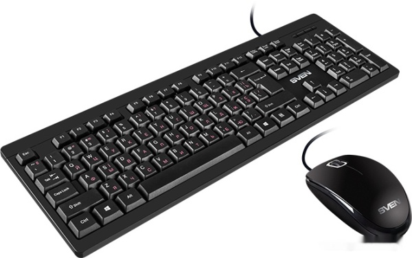 Комплект клавиатура + мышь Sven KB-S320C Black, SV-020613