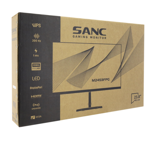 Монитор 23.8" Sanc M2453FPG V2, 200Hz