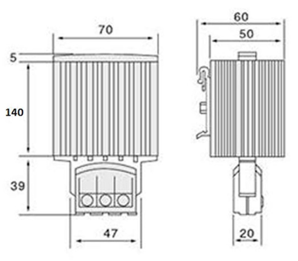 Обогреватель iPower HG140 100W 110-250V AC/DC