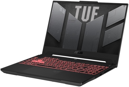 Ноутбук ASUS TUF Gaming A15 2023 FA507NV-LP025 (Ryzen 5 7535HS/512GB SSD/16GB/RTX 4060 8GB/15.6" FHD/DOS), 90NR0E85-M008K0