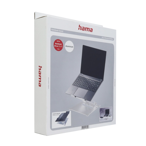 Подставка для ноутбука Hama Alu Silver, 00053044