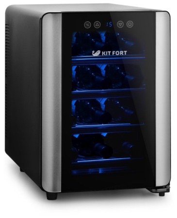 Винный шкаф Kitfort KT-2402 Black