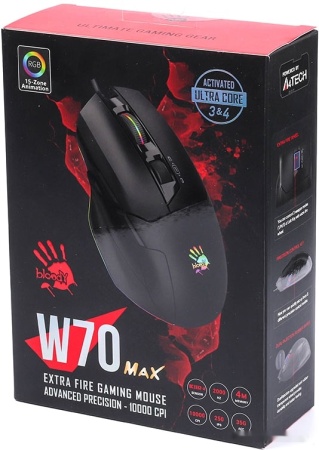 Мышь A4-Tech Bloody W70 Max Black