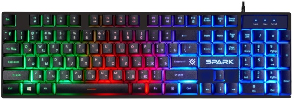 Клавиатура Defender Spark GK-300L, RGB, USB