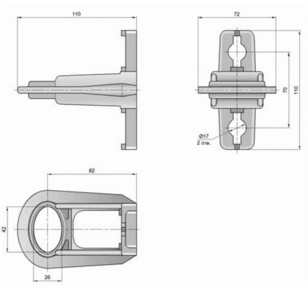 Кронштейн А-Оптик АО-CA 1500