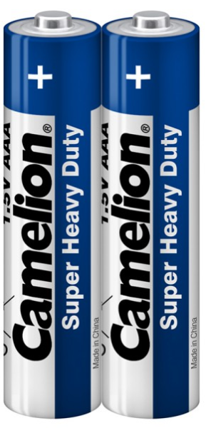Батарейка CAMELION Super Heavy Duty R03P-SP2B 2 шт. в плёнке