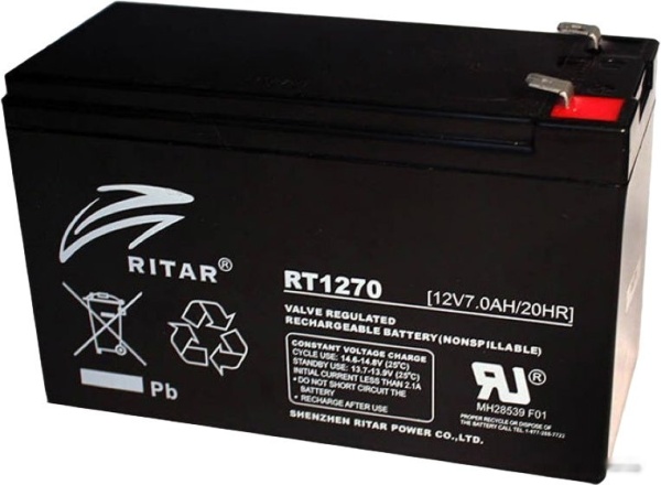 Батарея Ritar RT1270 12V 7Ah