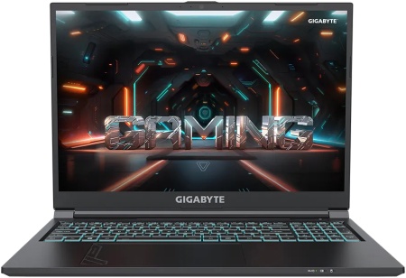 Ноутбук Gigabyte G6 KF-H3KZ854KD (Core i7 13620H/1TB SSD/16GB/RTX 4060 8GB/16" FHD 165Hz/DOS)
