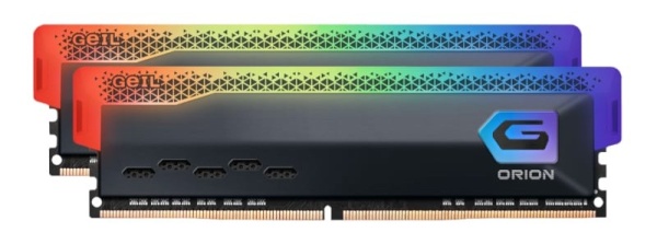 Оперативная память DDR4 3200/16Gb (2x8GB) GEIL ORION RGB, GOSG416GB3200C22DC